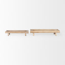 Mercana Carver 15.5" x 6.3" x 2.8" Solid Wood Tray