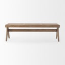 Mercana Arvin 59.1" x 17.7" x 18.1" Solid Wood Bench