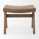 Mercana Arvin 21.7" x 17.7" x 18.1" Solid Wood Bench