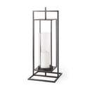 Mercana Albus 9.3" x 9.3" x 23.8" Metal Candle Holder