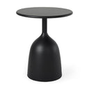 Mercana Talulla 16.5" x 16.5" x 19.7" Metal Side Table