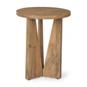 Mercana Mattius 18" x 18" x 22" Solid Wood Side Table