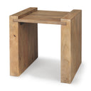 Mercana Athelia 23" x 22" x 22.5" Solid Wood Side Table