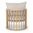 Mercana Kopari 30.1" x 30.5" x 37.2" Solid Wood Side Chair