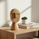 Mercana Ivan 5.1" x 4.7" x 11.8" Solid Wood Decorative Object
