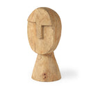 Mercana Ivan 5.1" x 4.7" x 11.8" Solid Wood Decorative Object