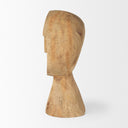 Mercana Ivan 5.1" x 4.7" x 11.8" Solid Wood Decorative Object