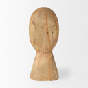 Mercana Ivan 5.1" x 4.7" x 11.8" Solid Wood Decorative Object