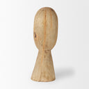 Mercana Ivan 5.1" x 4.7" x 15.4" Solid Wood Decorative Object