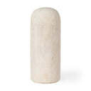 Mercana Knox 6" x 6" x 14" Solid Wood Decorative Object
