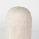Mercana Knox 6" x 6" x 14" Solid Wood Decorative Object