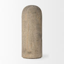 Mercana Knox 6" x 6" x 14" Solid Wood Decorative Object