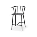 Mercana Colin 21.3" x 21.3" x 38.2" Metal Stool