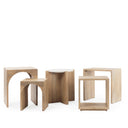 Mercana Chloe 20" x 20" x 24" Side Table
