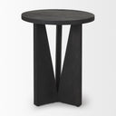 Mercana Mattius 18" x 18" x 22.5" Solid Wood Side Table