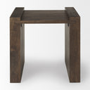 Mercana Athelia 23" x 22" x 22.3" Solid Wood Side Table