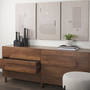 Mercana Astrid 71" x 17" x 30.3" Solid Wood Sideboard