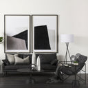 Mercana Leonidas 29.5" x 28.3" x 35.4" Fabric Side Chair