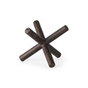 Mercana Astericks 6" x 5.5" x 4.8" Metal Decorative Object