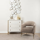 Mercana Savannah 31.9" x 15.9" x 31.5" Iron Accent Cabinet