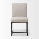 Mercana Stamford 25" x 19" x 35.3" Metal Dining Chair