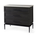 Mercana Divina 36" x 18.5" x 32" Solid Wood Accent Cabinet