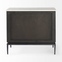 Mercana Divina 36" x 18.5" x 32" Solid Wood Accent Cabinet
