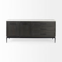 Mercana Divina 71" x 18.5" x 32" Solid Wood Sideboard
