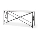 Mercana Lorlei 59" x 16" x 28.5" Iron Console Table