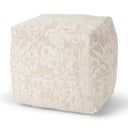 Mercana Khloe 18" x 18" x 18" Cotton Pouf