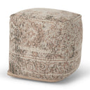 Mercana Khloe 18" x 18" x 18" Cotton Pouf