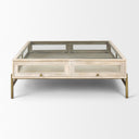 Mercana Arelius 43.5" x 43.5" x 15" Coffee Table