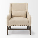 Mercana Kensington 28.3" x 29.5" x 35.8" Fabric Side Chair