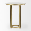 Mercana Tanner 32" x 32" x 36" Metal Dining Table
