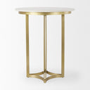 Mercana Tanner 32" x 32" x 36" Metal Dining Table