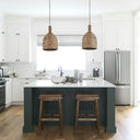 Mercana Campanile 16" x 16" x 27" Metal Pendant Lighting