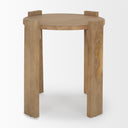 Mercana Evelyn 20" x 20" x 22" Solid Wood Side Table