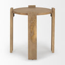 Mercana Evelyn 20" x 20" x 22" Solid Wood Side Table