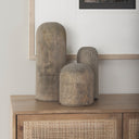 Mercana Knox 6" x 6" x 14" Solid Wood Decorative Object