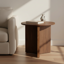 Mercana Enzo 32" x 32" x 30" Solid Wood Side Table
