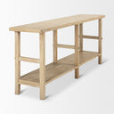 Mercana Rosie 76.8" x 16" x 30" Solid Wood Console Table