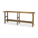 Mercana Rosie 76.5" x 16" x 30" Solid Wood Console Table