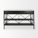 Mercana Amika 62" x 34" x 36" Iron Kitchen Island