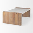 Mercana Athens 48" x 28" x 16" Solid Wood Coffee Table