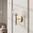 Mercana Britton 5.9" x 5.9" x 12.6" Metal Wall Sconce