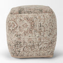 Mercana Khloe 18" x 18" x 18" Cotton Pouf