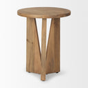 Mercana Mattius 18" x 18" x 22" Solid Wood Side Table
