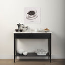 Mercana Amika 44" x 12" x 32" Metal Console Table