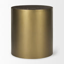 Mercana Eclipse 20" x 20" x 22" Metal Side Table