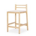 Mercana Sam 20.3" x 21.3" x 33.8" Solid Wood Stool